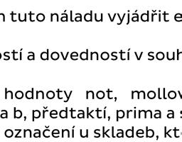 využívá hru v polohách uplatňuje se podle svých schopností a dovedností v souhře s dalším nástrojem klade důraz na kultivovanost projevu a