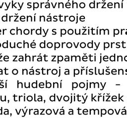 4. ročník orientuje se na hmatníku do V.