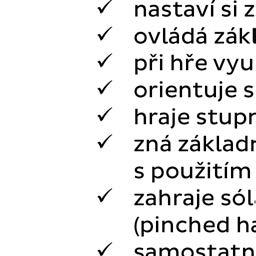 II. stupeň Učební plány pro přípravné studium ke vzdělávání v základním studiu a základní studium II. stupně Hra na elektrickou kytaru PS II. stupeň 1. r.