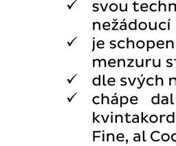 4. ročník zdokonaluje své správné technické návyky, seznamuje se s hrou stupnic a tvořením harfových vkladů a prstokladů, používá techniku tlumení přeznívajících tónů Ovládá elementární techniku hry