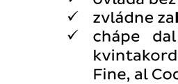 4. ročník hraje v taktu dvoučtvrťovém, tříčtvrťovém, čtyřčtvrťovém, tříosminovém a ke každému z nich umí přiřadit vhodný doprovod zvládá zahrát všechny základní durové a