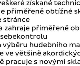 II. stupeň Učební plány pro přípravné studium ke vzdělávání v základním studiu a základní studium II. stupně Hra na keyboard PS II. stupeň 1. r.