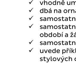 4. ročník umí vhodně používat registraci skladeb různých stylových období, využívá zvukových možností