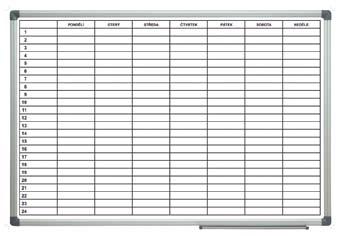 Tabule Tabule Plánovací tabule týdenní Plánovací tabule měsíční Felt Board Pinmag