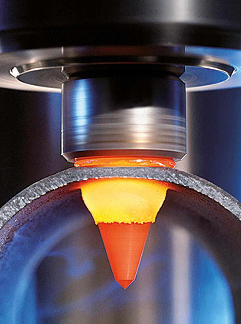 Tepelné tváření otvorů Thermdrill beztřísková technologie přinášející značnou úsporu času a nákladů při zachování vysoké kvality.