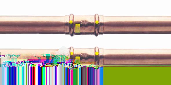 Informace o výrobku Obr. 2: Lisovací spojky Lisovací spojky mají po obvodu drážku, ve které je uložen těsnicí prvek.