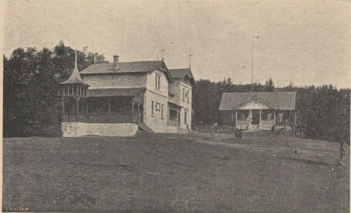 2.1. Nejstarší turistická chata (Pustevně) z roku 1891 Chata Pustevně (obrázek č. 2 a 3) byla postavena spolkem Pohorská jednota Radhošť (PJR) na vrcholu Pusteven ve výšce 108 m 