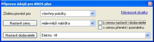 V ní jsou položky zatříděny podle získaných bodů, které program vypočítal na základě vašich kritérií a údajů, které vyplnil v cenové nabídce uchazeč.