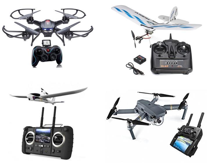 3.7. Rekreační využití V posledních několika letech se objevují UAV, určená pouze pro zábavu.