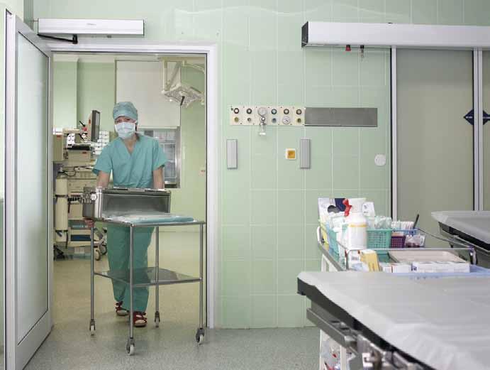Čisté prostory, operační sály
