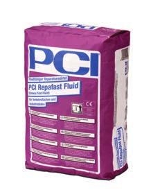 S revolučními produkty PCI Repafast mohou být šachty, stejně jako šachtové poklopy usazeny i při teplotách pod bodem mrazu.