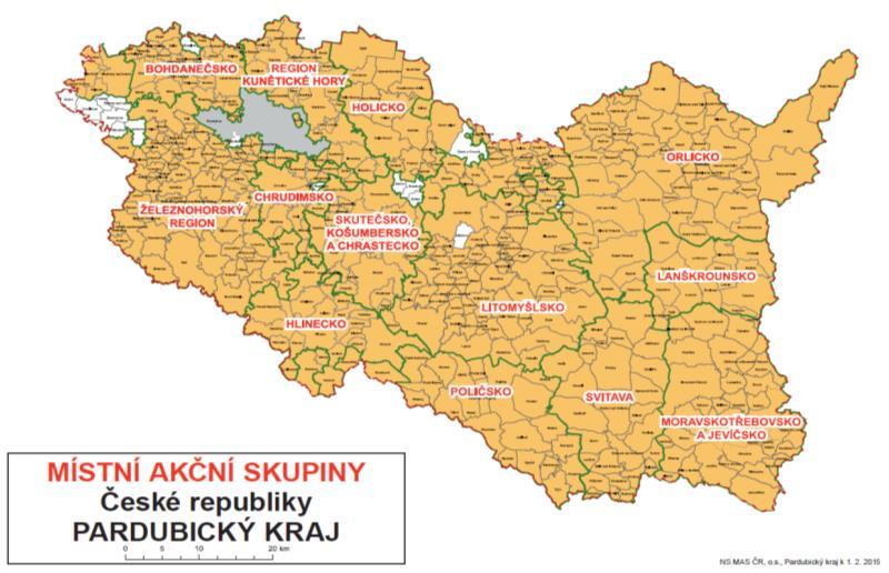 Místní akční skupina Hlinecko je členem Národní sítě MAS ČR a členem Krajského sdružení NS MAS Pardubického kraje.
