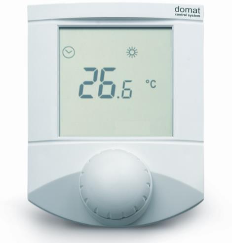 Použití Systémy s radiátory, elektroohřevem nebo jiným zdrojem tepla měření a regulace teplot v místnostech monitorování a záznam teplot vzduchu v interiérech Funkce Regulátor snímá teplotu v