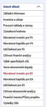 Kriteriální ukazatele ekonomické analýzy Kriteriální ukazatele ekonomické analýzy jsou zpracovány na obdobném principu jako kriteriální ukazatele finanční analýzy, ale se zohledněním vlivu oceněných