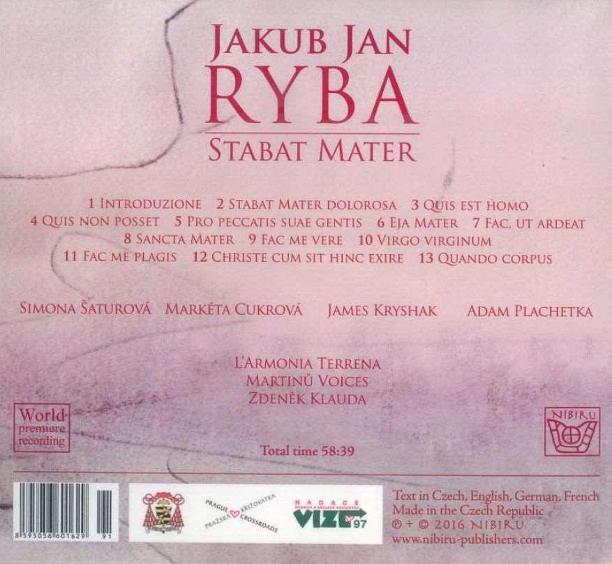 1001 a Ryba, Jakub Jan, d 1765-1815 7 jk01103232 4 cmp 24010 a Stabat Mater, n N.