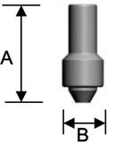 VYSOKÉ TLKY - příslušenství UHP Záslepka SM-S20F11T01 1/4 23,5 9,5