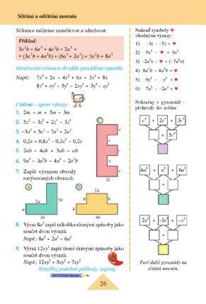 svých poznatků z geometrie v praxi. pracovní sešity: 8.