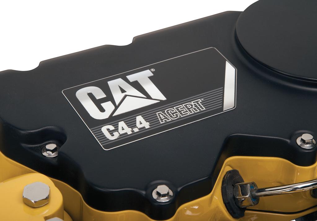 MOTOR CAT C4.4 VÝKON, NA KTERÝ SE MŮŽETE SPOLEHNOUT. Životnost, spolehlivost a výkonnost spojená s nižším množstvím emisí. MOTOR CAT C4.4 S TECHNOLOGIÍ ACERT Motor Cat C4.4 vyhovuje emisním normám U.