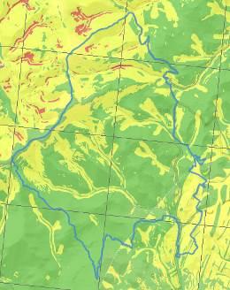 - Praděd (ID 2902) vrcholová partie Jeseníků s četnými mrazovými sruby a karovými uzávěry údolí; soubor významných geomorfologických jevů a horských ekosystémů v nejvyšších částech Hrubého Jeseníku.