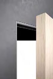 Hliníkové zárubně jsou obložkové zárubně z hliníkových profilů, kterou je možné kombinovat s dřevěnými dveřmi.