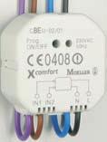 1 2010,00 CBEU-02/02 265627 1 2263,00 RF Pokojové termostaty 868 MHz, životnost baterií 5 7 let (součástí dodávky 2 x AAA 1,5 V) Měří teplotu v rozsahu 0-40 C / vlhkost 10-95 % Korekce požadované
