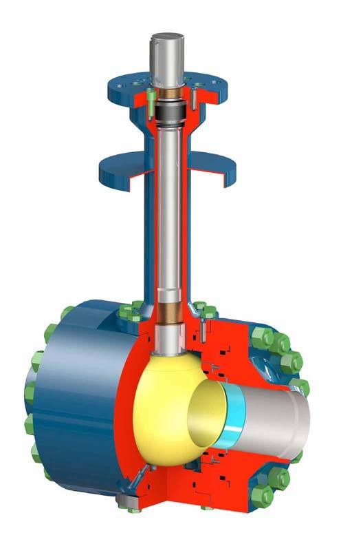 kohoutů je v souladu s normou EN 1626, EN 12567, EN 12300, API 6D Délka prodlužovacího nástavce odpovídá normě BS 6364, předpisu Shell MESC SPE 77/200 Kulové kohouty splňují: Full Bore and Reduced