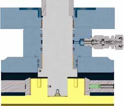 Sedla s dvojitým pístovým efektem - DOUBLE PISTON EFFECT Sedlo je přitlačováno ke kouli trvale silou od pružin (F) a dále pístovým efektem působením přetlaku média na sedlo ať je tlak