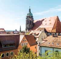 38 KULTUR- & FREIZEITEINRICHTUNGEN KULTURNÍ & VOLNOČASOVÁ ZAŘÍZENÍ Stadtkirche St. Marien zu Pirna Městský kostel sv. Marie v Pirně Zugang über 1 Stufe á 5 cm und 103 cm Tür.