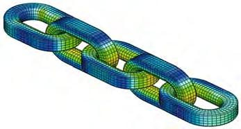 Vysokopevnostní řetězové úvazky vysokopevnostní tř.8 s vyšší pevností v jakosti tř 10 a 12 dle EN 818 G8 G10 G12 nosnost řetězu o o 50 % vyšší nosnost oproti G8, 20 % vyšší nosnost oproti G10.