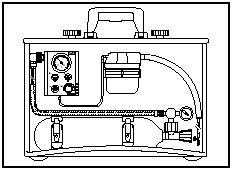 Obrázek jako WM 8270 LIFE-BASE III s ochrannou brašnou WM 8280 MEDUMAT Basic Nastavitelný redukční ventil se západkou Dýchací maska č.