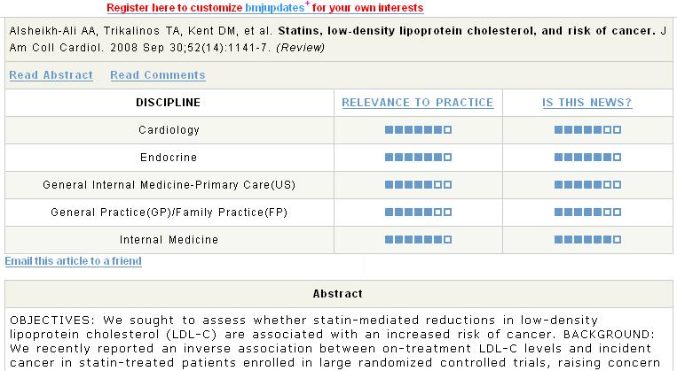 Obrázek 57: Hodnocení relevance a aktuálnosti/zajímavosti podle škály MORE (McMaster Online Rating of Evidence) Obrázek 58: