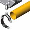For applications beam clamps must use a torque wrench, compliance with the maximum tightening torque in the table (column