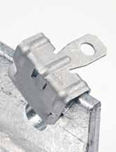 load (N) Příchytka narážecí typ H Hammer clip type H Narážecí příchytka z ušlechtilé pružné oceli.