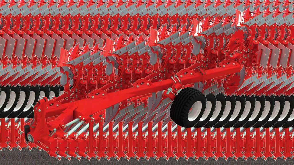 OTOČNÉ PLUHY OPaLL-AGRI JUPITER II 140 nesený otočný pluh Popis stroje Základní výbava Příplatková výbava na přání JUPITER II 140 jsou čtyř a pětiradličné nesené otočné pluhy určené pro traktory od