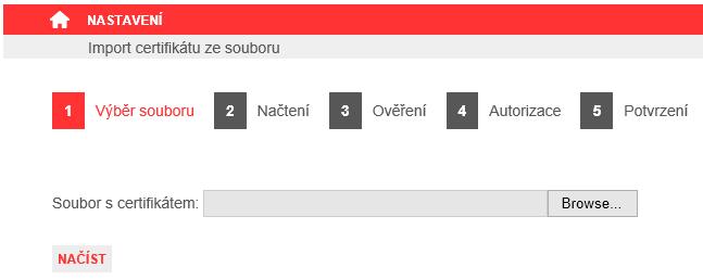 Aplikace umožňuje provést okamžitou blokaci certifikátu (například v případě kompromitace certifikátů či jeho klíčů) pomocí akce DEAKTIVOVAT Pro blokaci certifikátu označíte příslušný certifikát,