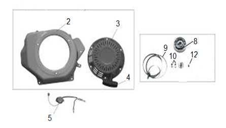 1 710005001 Výfukový ventil Exhaust valve 2 710005002 Pružina ventilu Valve spring 3 710005003 Podložka pružiny výfukového ventilu Exhaust valve spring seat 4 710005004 Krytka ventilu Valve rotator 5