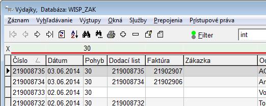 Kontrola na opakovaný zápis vo výdajke Nový parameter, po nastavení sa kontroluje a upozorní, že tento tovar už je vo výdajke zapísaný.