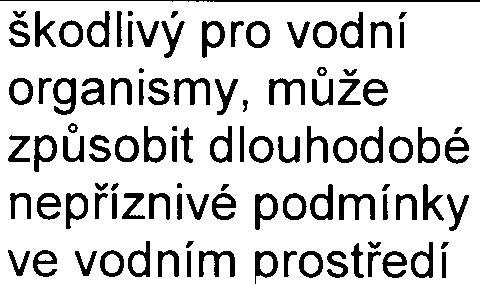 - 6 - Údaje o nebezpeènosti látky nebo pøípravku Používaný chemický pøíoravek lpro èto~ - Možná nebezpeèí Pro pøírodu ALFICLEAN 145 Neidentifikována škodlivý pro vodní organismy, mùže zpùsobit