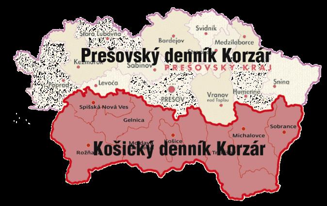 BALÍK KORZÁR BALÍK KORZÁR pozostáva z Prešovského a Košického Korzára, ktoré sú jedinými východoslovenskými regionálnymi denníkmi.