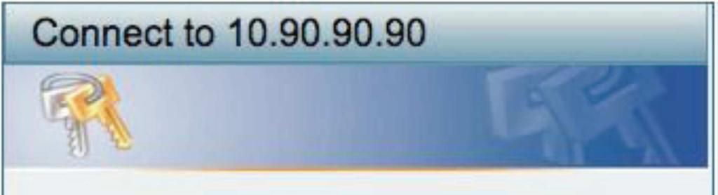 90.90.90 ( tovární výchozí IP adresa), do adresního pole. Poté stiskněte <Enter>. Obrázek 6. Zadejte IP adresu 10.90.90.90 do webového prohlížeče K webové konfiguraci lze také přistupovat prostřednictvím SmartConsole Utility.