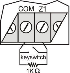 BABYWARE Nezbytné kroky pro nastavení keyswitch 1.