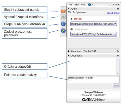 software nabídka webinářů na webu v části