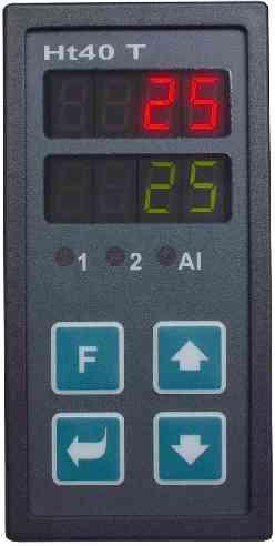 Ht40 B (rozměry: š x v x h = 48 x 96 x 121mm) univerzální PID regulátor, dvoupolohová / třípolohová regulace teplotní / procesový (analogový) vstup odporový vstup pro snímání polohy ventilu (max.