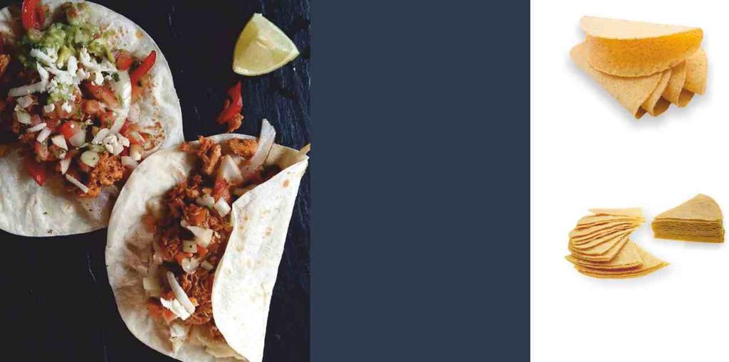 #1tortillas Čerstvé bezlepkové tortilly vyrobené v ČR z importované mouky 200001 Taco Shells 10x20ks smažené kukuřičné tortilly na tacos carton 572,00 Kč 200002 Taco Mušle 12 ks smažené kukuřičné