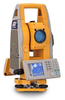 Topcon GPT-7501 Specifikace Totáln lní stanice vyšší třídy pořízeny v roce 2009 Přesnost měřm ěření úhlů 0,3 mgon