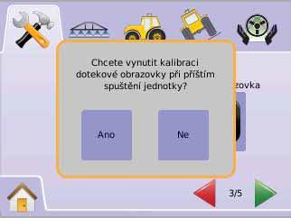 18 Intenzita LCD Intenzita LCD pro nastavení jasu displeje jednotky. Rozsah je - 1. 1. Stiskněte IKONU JEDNOTKY. 2. Stiskněte IKONU INTENZITY LCD. 3.