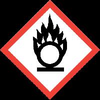 způsobit požár nebo výbuch, silný oxidant H302 Zdraví škodlivý při požití H318 Způsobuje vážná poškození