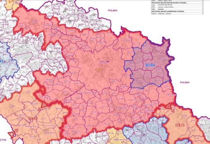 Kopřivnice, Nového Jičína a Frenštátu pod Radhoštěm. Ostatní území kraje vykazuje spíše podprůměrné hodnoty.