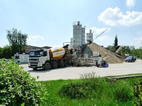 Na betonárni napustenie technickej peny