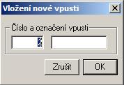 6 menu Úpravy Zpět: Opakuj: Příkaz zruší poslední úpravu aktuální vpusti v datovém souboru (krok zpět).